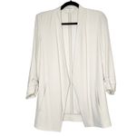 Babaton  Power Hip Blazer Jacket Size 4 Women’s Cream Size 4 Photo 1