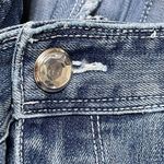 INC Denim Capri Jeans Rhinestone Bling Size 10P Petite Faded Stretch Photo 4