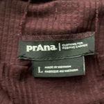 prAna  Maroon High Neck Ribbed Racerback Tank Top Size Large Photo 2
