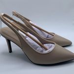 Karl Lagerfeld NWB  Women's Rosalyn Slingback Pump Dusty Nude size US6.5 M  EU 37 Photo 2