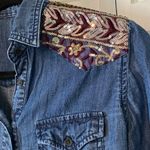 Desigual  Sequin Embellished Denim Shirt - Size S Photo 1