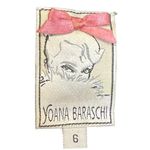 Yoana Baraschi Women's Dress Midi Shift Silk Lined Cinched Waist Sequin Size 6 Photo 4