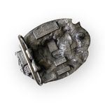 Vintage: Harley Davidson x Harmony Designs ©️1989 ☻ Eagle Rose Metal Belt Buckle Silver Photo 8