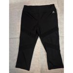 Reebok Training Skinny Black Capri Legging L Athleisure Gorpcore Sportswear Photo 2