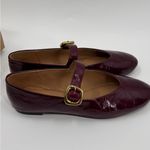 Madewell  The Remy Mary Jane Flat Deep Plum Photo 4
