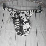 PacSun  Black and White Tie Dye Cheeky Bikini Bottom NWT Photo 5