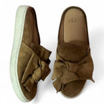 UGG ‎ Suede Bow Slip On Mules Slides Loafers Casual Shoes Photo 0