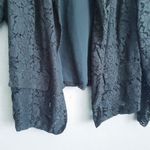 Torrid  Dark Green Lace Blazer Photo 4
