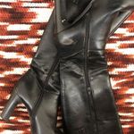 Black Subversive manmade leather knee Photo 7