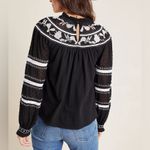 Anthropologie  Maeve Winona Lace Top Large Photo 3