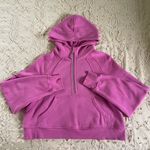 Lululemon  Scuba Oversized Half-Zip Hoodie Pow Pink Tone Photo 1