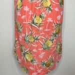 Old Navy NWOT  Linen Blend Pineapple Print Summer Shift Shirt Dress Photo 8