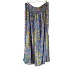 Tolani  Blue Lavender Print Palazzo Wide Leg Pants size XLP Petite Photo 1