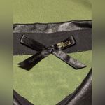 Ali & Kris EUC  Green Sleeveless Button Down Top with Black Collar size large Photo 7