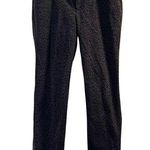 Banana Republic Women's Gray Leopard Print Pants Size 6 Photo 0