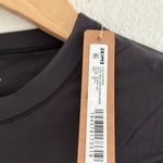 SKIMS  Fits Everybody Crew Neck Long Sleeve Dress in Onyx, Size XS Photo 3