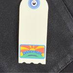 Daily Blue By AG Mantra Wide Barrel Leg Jeans Coated Octopus Button Fly 30 NEW Black Photo 15