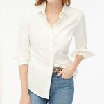 J. Crew Womens White Button Photo 0