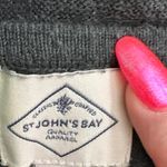 st. john's bay Dark Gray V-Neck Sweater Photo 9