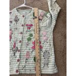 Vintage Design Options Rare Unique Funky Embroidered Chair & Lamp Sequins Size M Green Size M Photo 6