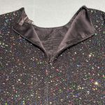 St. John Caviar Multi Mini Black Sequins Dress Size 6 D41 Photo 12
