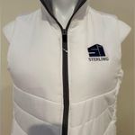 Holloway  Sterling White Gray Quilted Vest With Pockets Sz M Slender Fit Photo 4