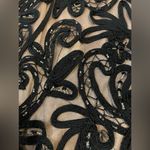 Sue Wong Nocturne Black Lace Beaded Evening Cocktail Dress Size 2 Photo 12