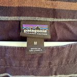 Patagonia  Organic Cotton Navy Blue Striped Shirt // Size Medium Photo 3