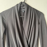 ANGL  sz S black‎ blouson bodysuit Photo 1