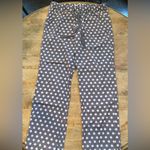 Aerie  Women’s Size Small Gray/White Polka‎ Dot Lounge Pants Photo 3