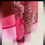 Pink leopard print scarf Photo 6