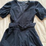 Club Monaco  Navy Blue belted Romper Woman  Photo 4