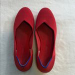 Rothy's Rothy’s The Flat Bright Red Slip On Knit Round Toe Ballet Flat Photo 2