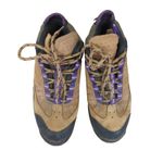 Coleman Zanie Womens Hiking Boots Gorpcore Work Size 8 Leather Brown Lace Up Photo 3