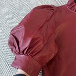 Hunter Bell New York faux leather Stella top Photo 4