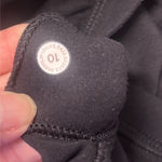 Lululemon Size 10 Solid Black  Align Tank, made for Yoga Photo 4