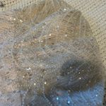 White sparkly party dress Silver Size 4 Photo 4