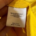 Badgley Mischka Yellow Shirt Collar Flare Dress 22 plus Photo 8