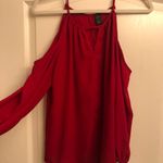 City Streets Cold Shoulder Blouse Photo 0