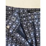 Mario Serrani Italy Blue Print Golf Shorts Women's Size 2 Stretch 8.5" inseam Photo 3