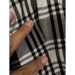 Forever 21  Black White Checkered Full Zip Adjustable Straps Fall Dress S Photo 3