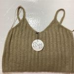 Paper Moon Women's Tan Ribbed Top Size Small Photo 1