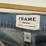 frame denim  Womens Le High Straight Jeans Distressed Size 28 Photo 4