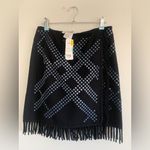 Carlisle NWT‎ Vintage  Studded Fringed Skirt Photo 1