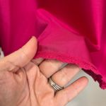 Bestform Vintage 60s Nylon Slip Skirt Lace Trim Fuchsia Midi Lingerie Sz L Pink Size L Photo 3