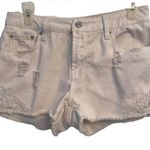 Mossimo Short Lace White Cotton Short Shorts sz 6 Photo 0