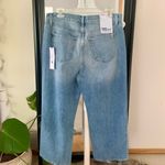 joe's jeans NEW JOE’S The Blake High Rise Wide Leg Crop Raw Hem Jeans Photo 1