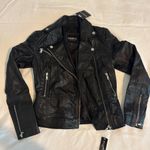 Barney's Black Leather Jacket  Photo 0