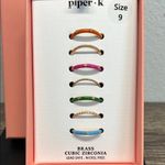 ✨Piper K | Stackable Ring Set | Size 9 Orange Photo 4