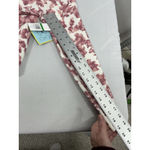 CeCe Womans NWT  Pullover Long Sleeve Sweater Large Pink White Floral Crew Neck Photo 6